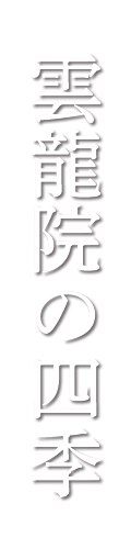 雲龍院の四季